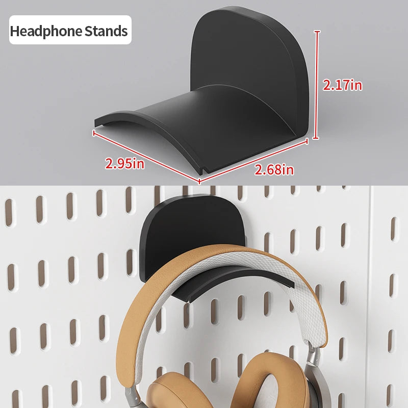Adjustable Desktop Pegboard Organizer for Home & Office