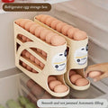 4-Tier Rolling Egg Dispenser for Refrigerator