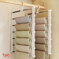 Space-Saving Foldable Pants Hanger for Jeans, Leggings & Trousers