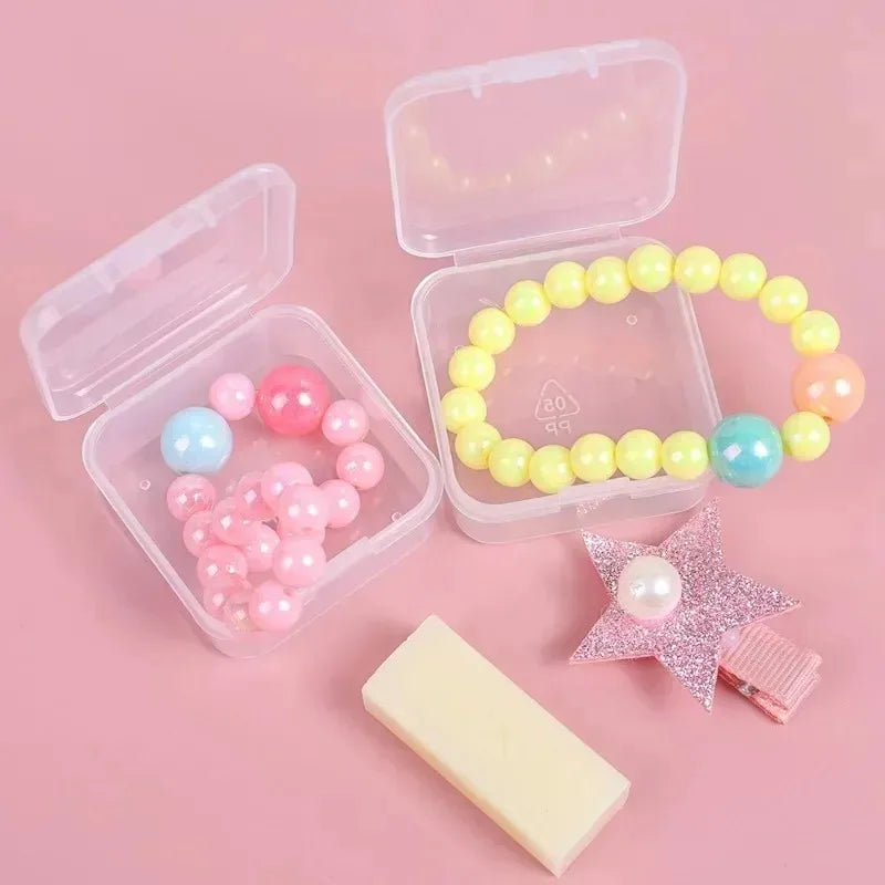 Clear Mini Storage Boxes with Lids (6 or 60 Pack)